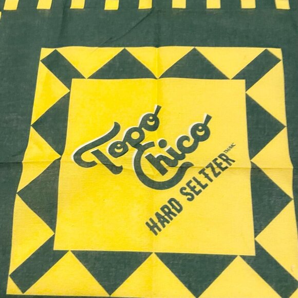 Topo Chico Hard Seltzer Scarf Handkerchief Bandana - Picture 3 of 16